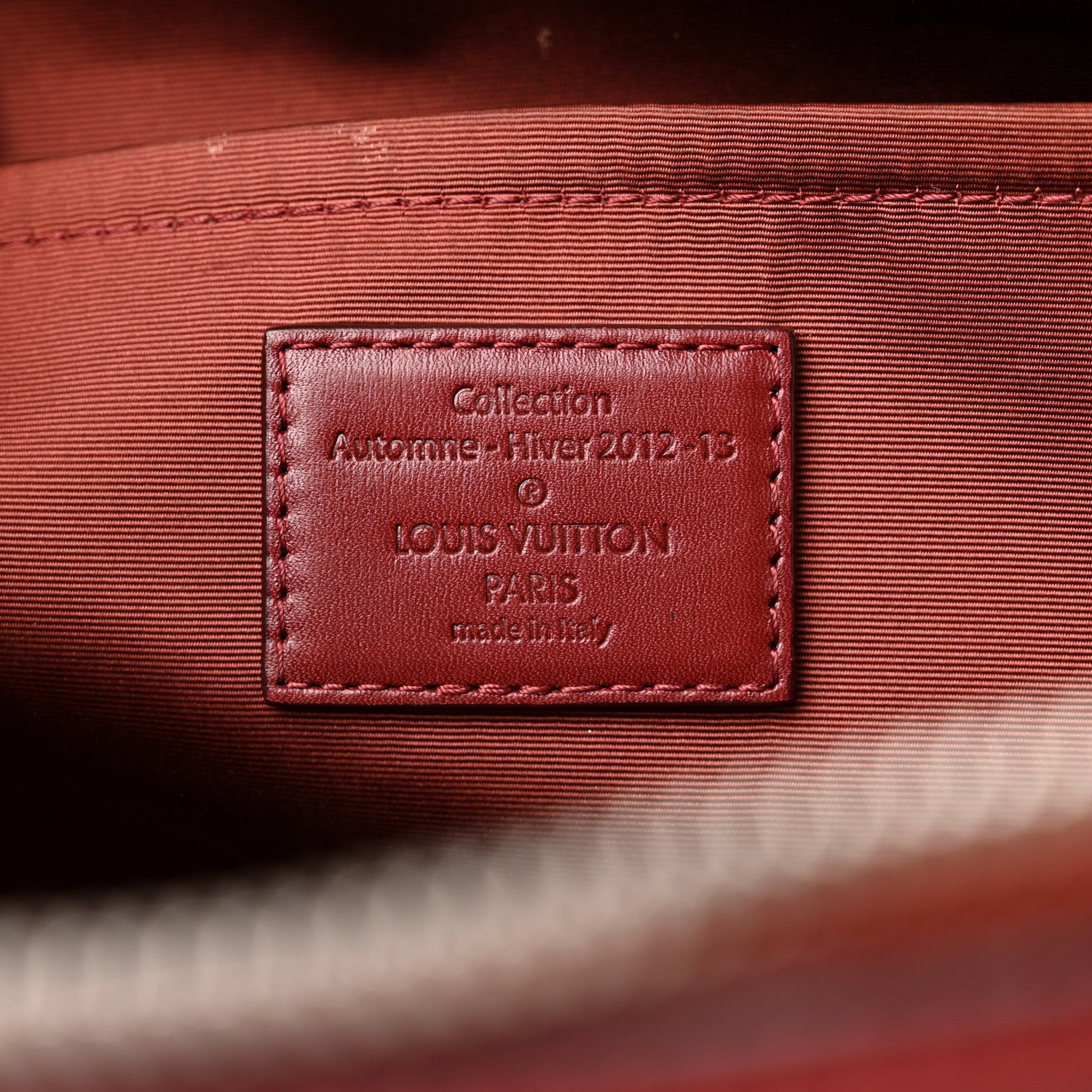 Louis Vuitton Sequin Monogram Sunshine Express North South Burgundy 6 of 11