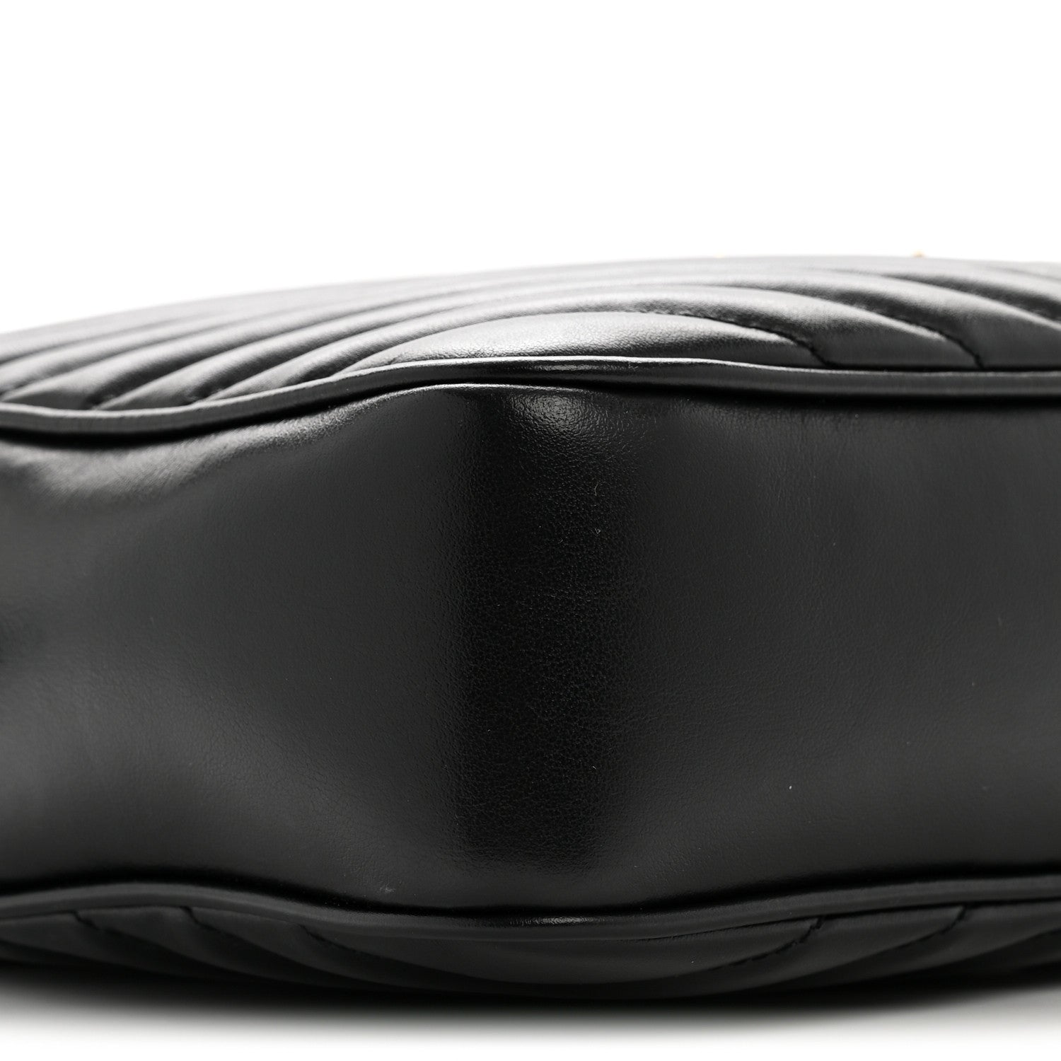 Saint Laurent Calfskin Matelasse Monogram Lou Camera Bag Black 9 of 13