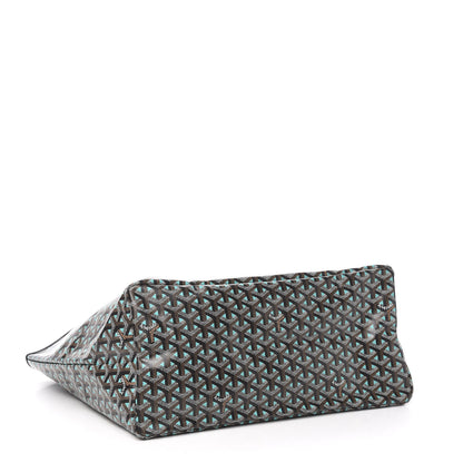 Goyard Goyardine Saint Louis Claire Voie GM Black Blue 4 of 10