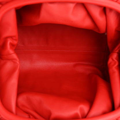 Bottega Veneta Smooth Butter Calf The Pouch Oversized Clutch Bright Red 5 of 13