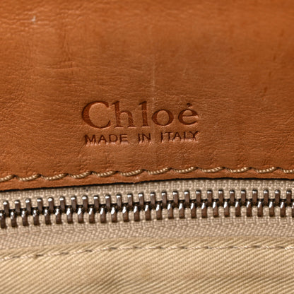Chloe Calfskin Edith Satchel Beige 11 of 17