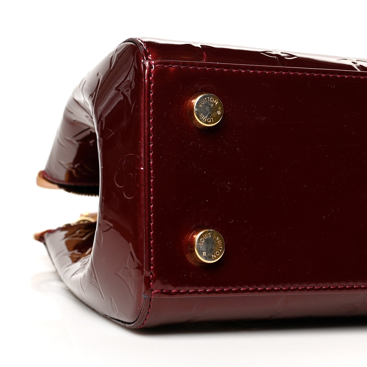 Louis Vuitton Vernis Brea MM Griotte 9 of 14