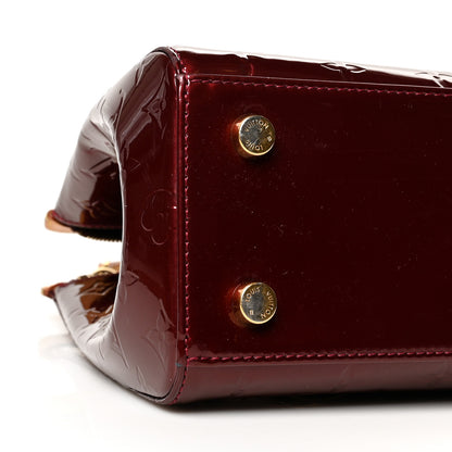 Louis Vuitton Vernis Brea MM Griotte 9 of 14