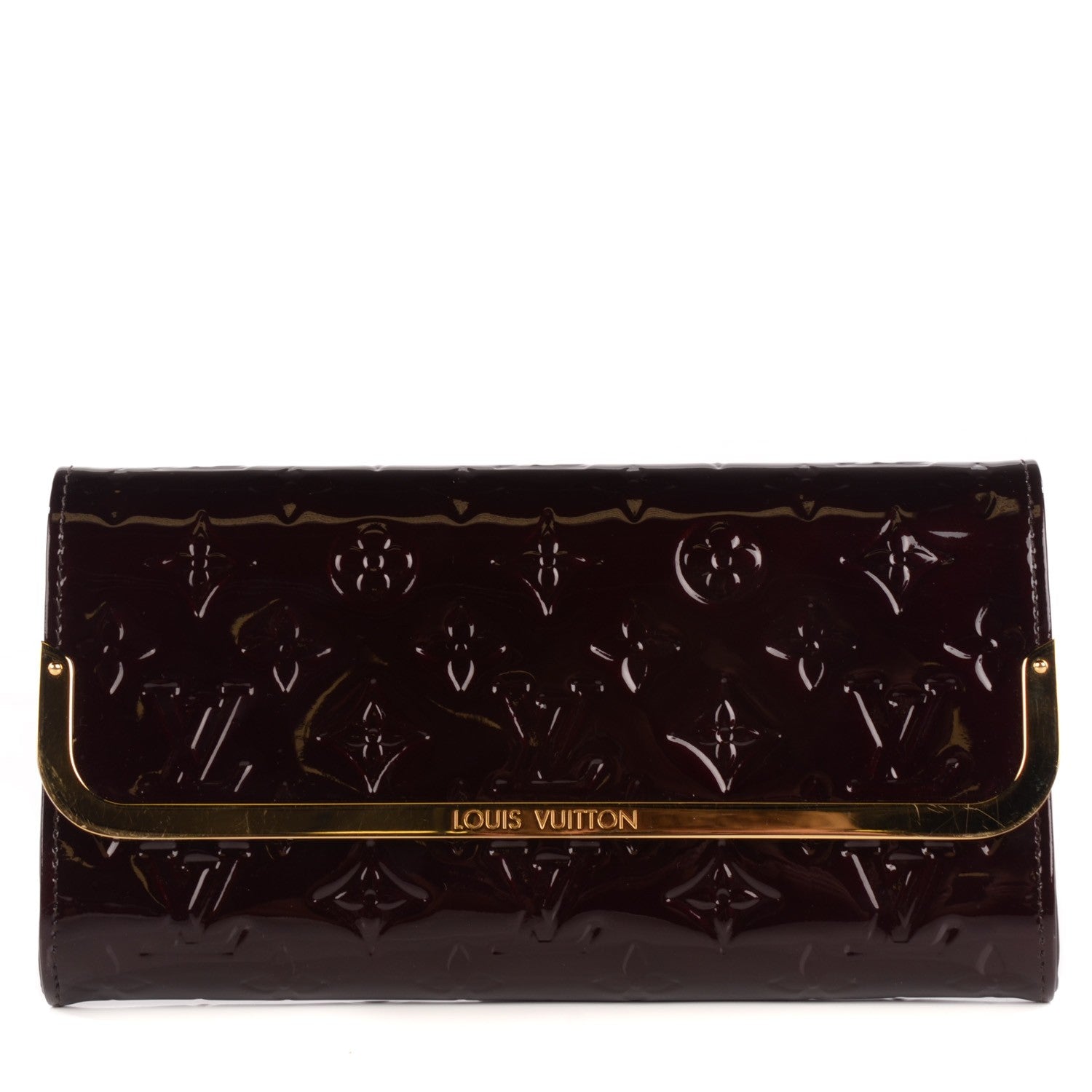 Louis Vuitton Vernis Rossmore MM Amarante 1 of 7