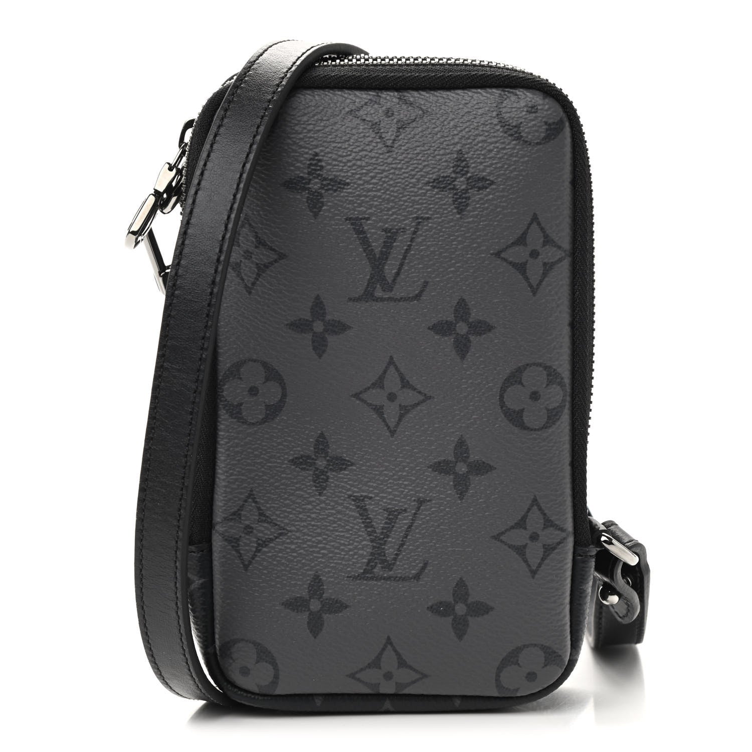 Louis Vuitton Monogram Eclipse Reverse Double Phone Pouch 1 of 7