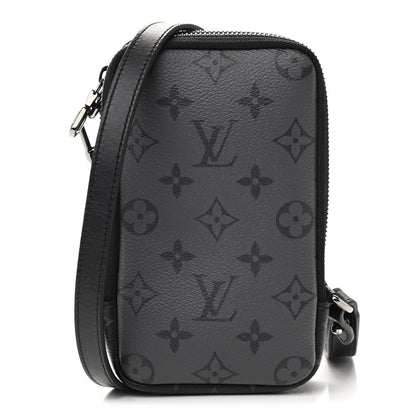 Louis Vuitton Monogram Eclipse Reverse Double Phone Pouch 1 of 7