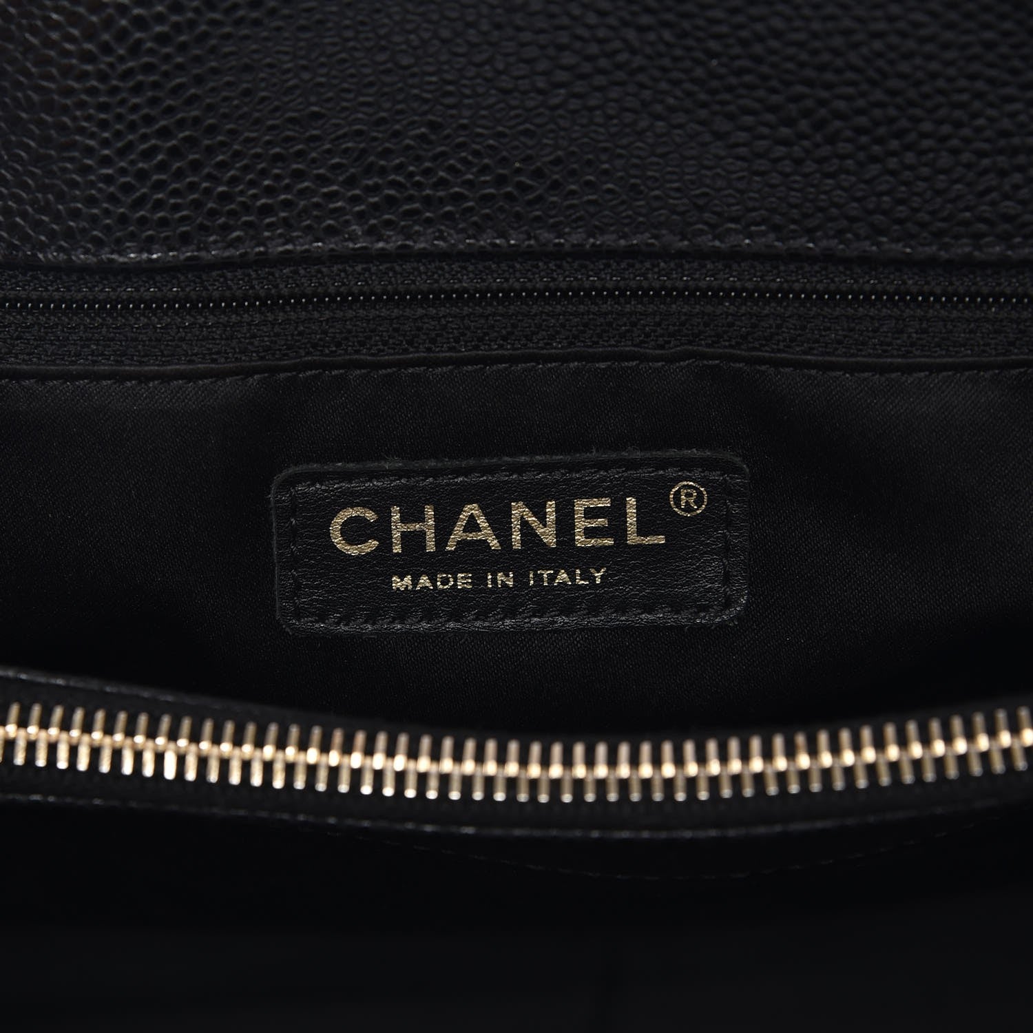 Chanel Caviar Quilted Grand Shopping Tote GST Black 6 of 7