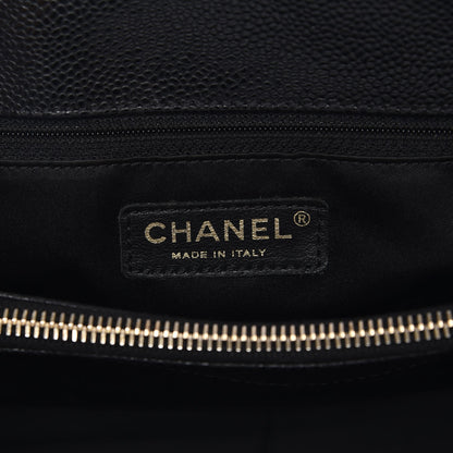 Chanel Caviar Quilted Grand Shopping Tote GST Black 6 of 7