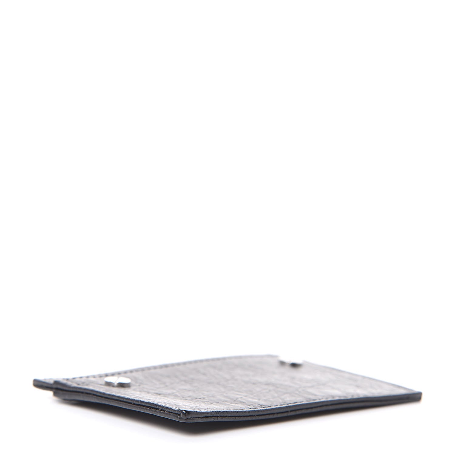 Balenciaga Agneau Arena Card Holder Black 4 of 6