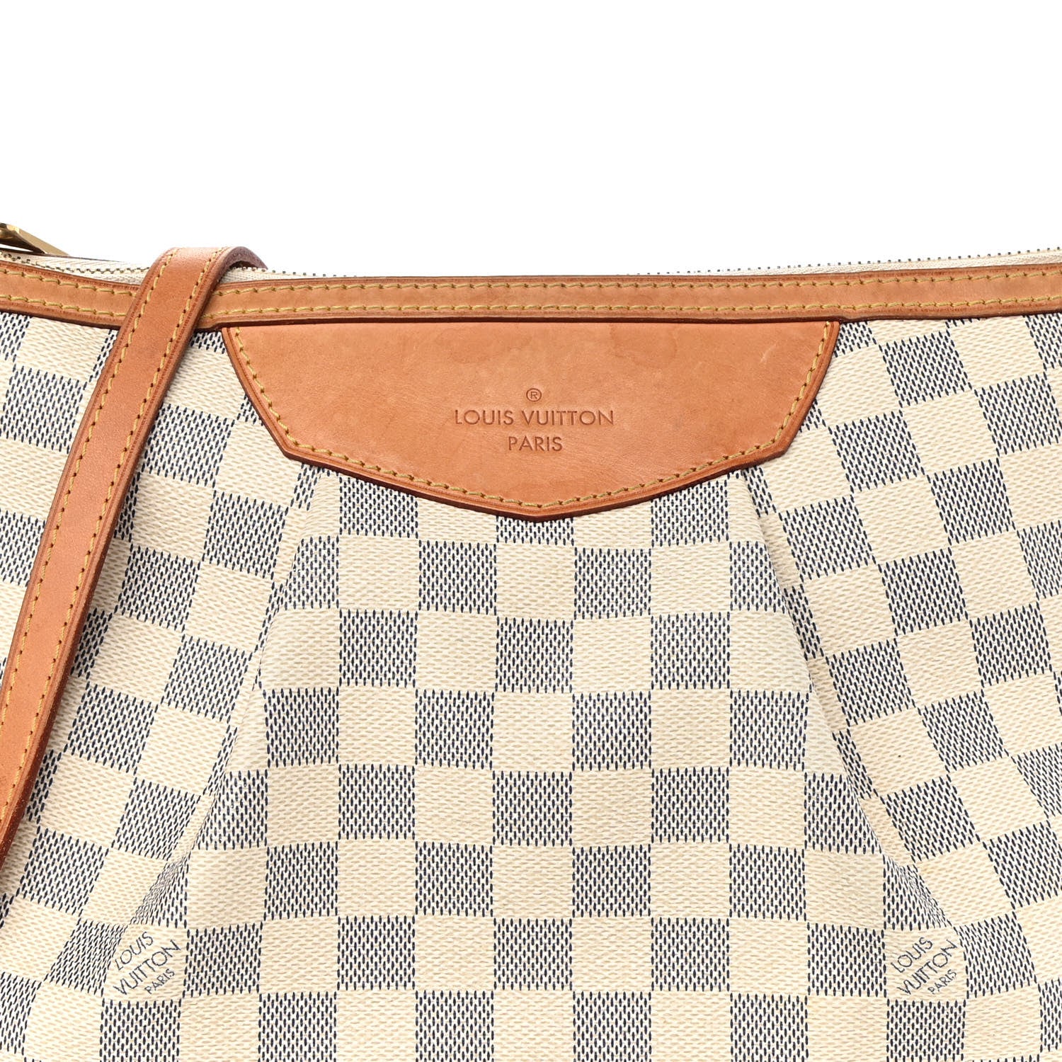 Louis Vuitton Damier Azur Siracusa MM 7 of 11