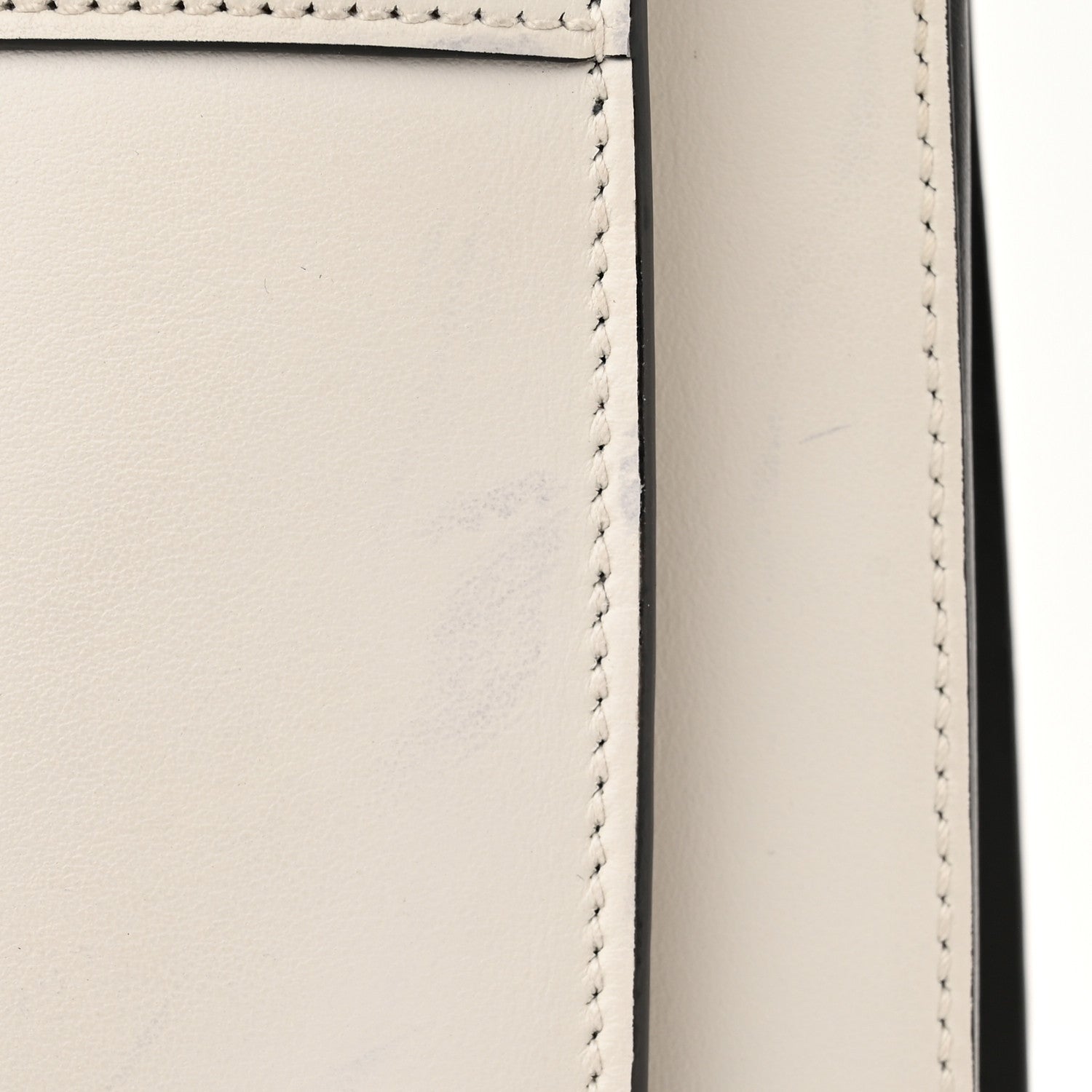 Prada City Calfskin Small Margit Bag White Black 12 of 16