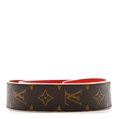 Louis Vuitton Monogram Bandouliere Shoulder Strap Red 2 of 4