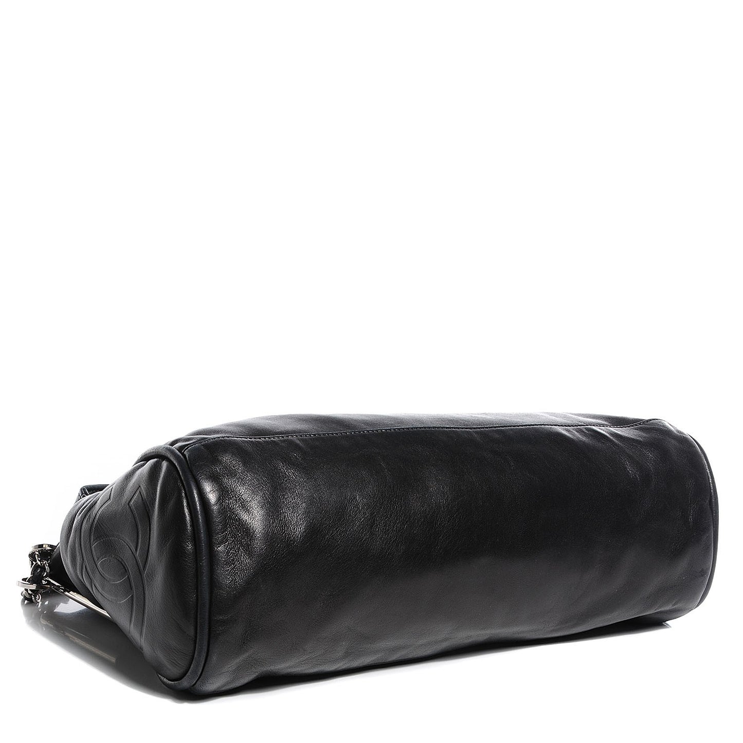 Lambskin Large Ultimate Soft Tote Black