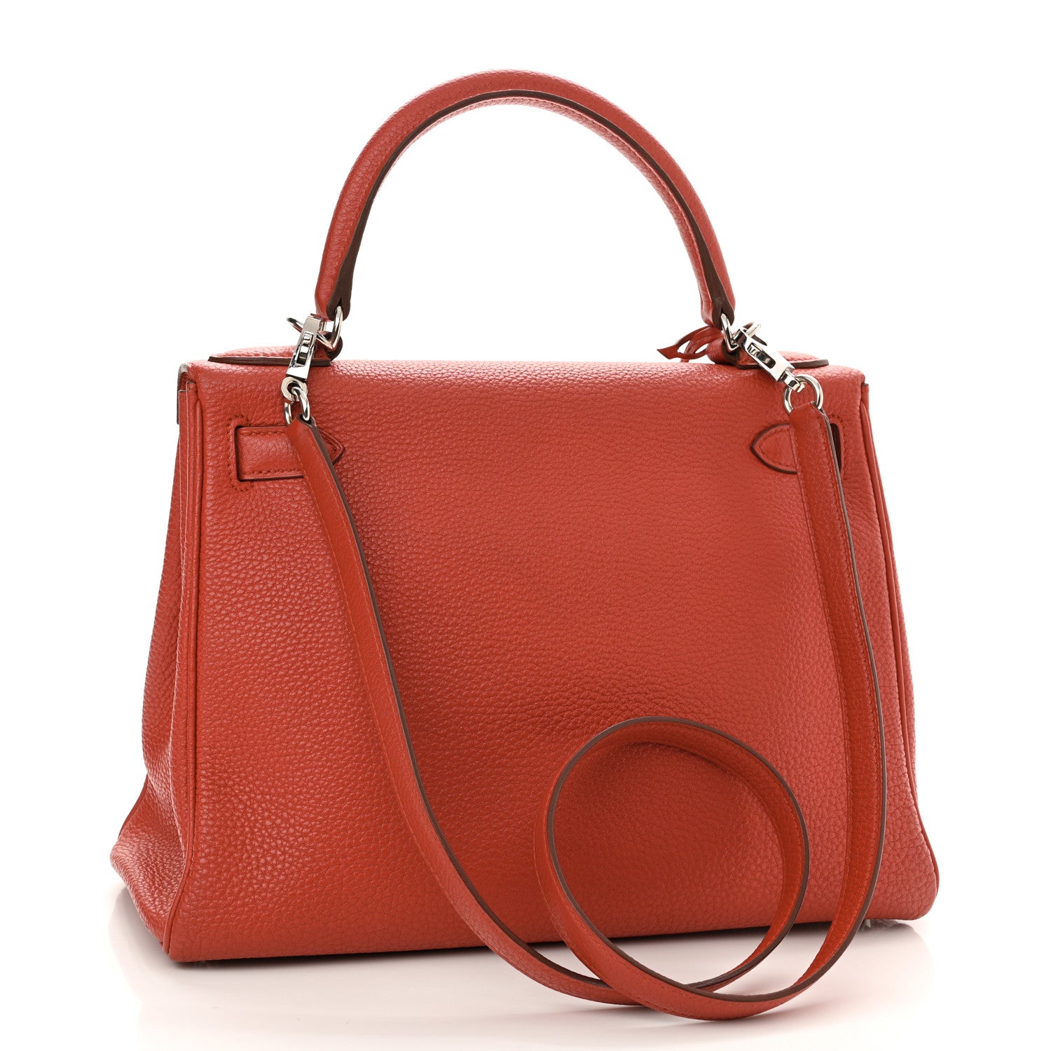 Hermes Togo Kelly Retourne 28 Rouge Duchesse 3 of 11