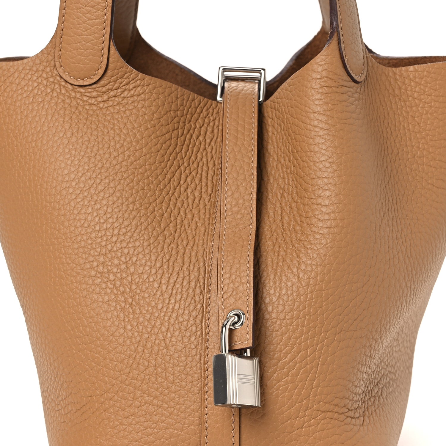 Hermes Taurillon Clemence Picotin Lock 18 PM Biscuit 8 of 12