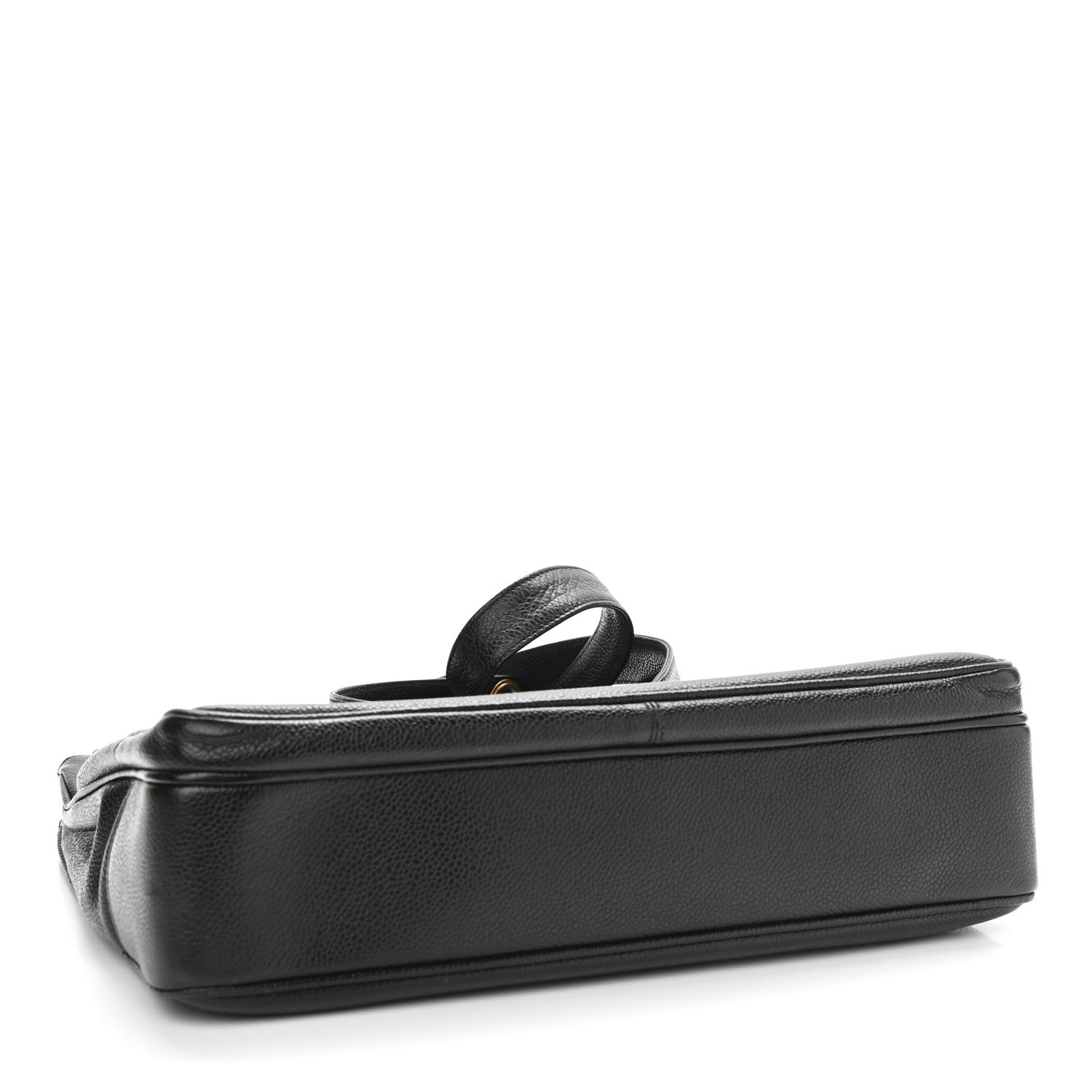 Chanel Caviar Flap Shoulder Bag Black 3 of 12