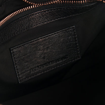 Alexander Wang Pebbled Lambskin Rockie Black Rose Gold Hardware 6 of 8