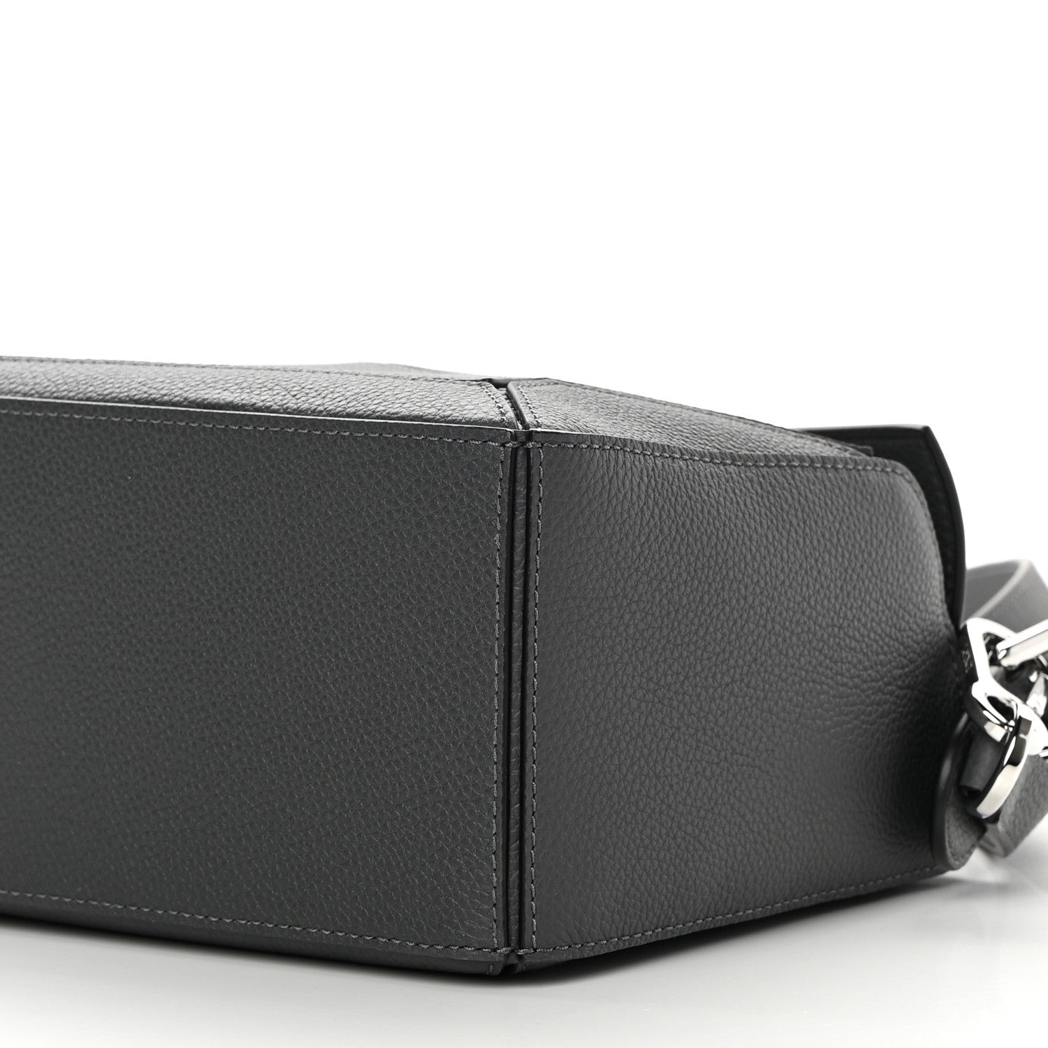 Loewe Calfskin Small Puzzle Bag Gunmetal 9 of 9