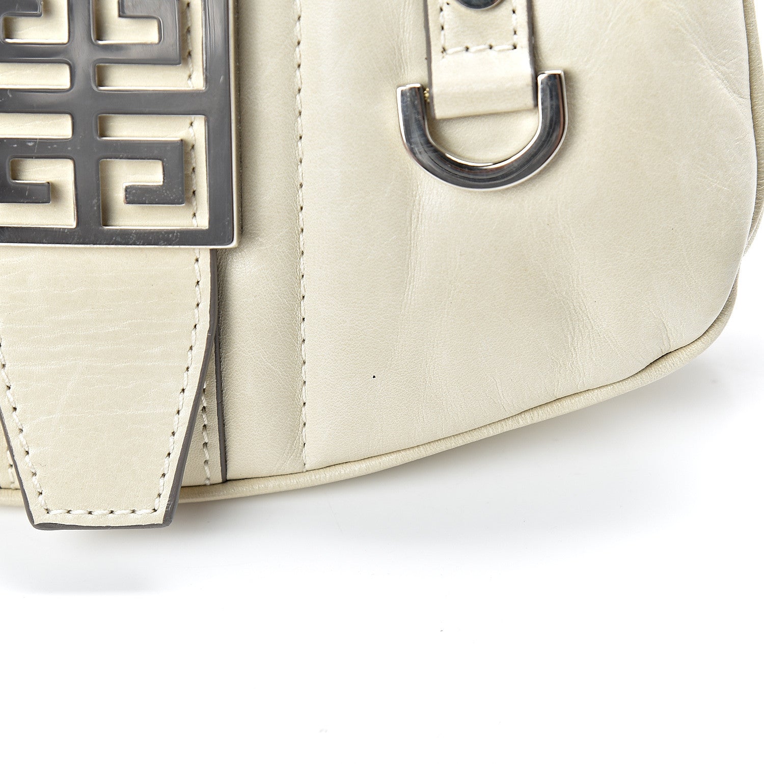 Givenchy Lambskin Shoulder Bag Ivory 12 of 13