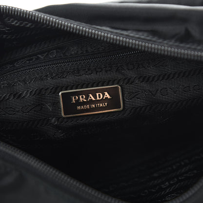 Prada Nylon Vela Messenger Bag Black 8 of 10