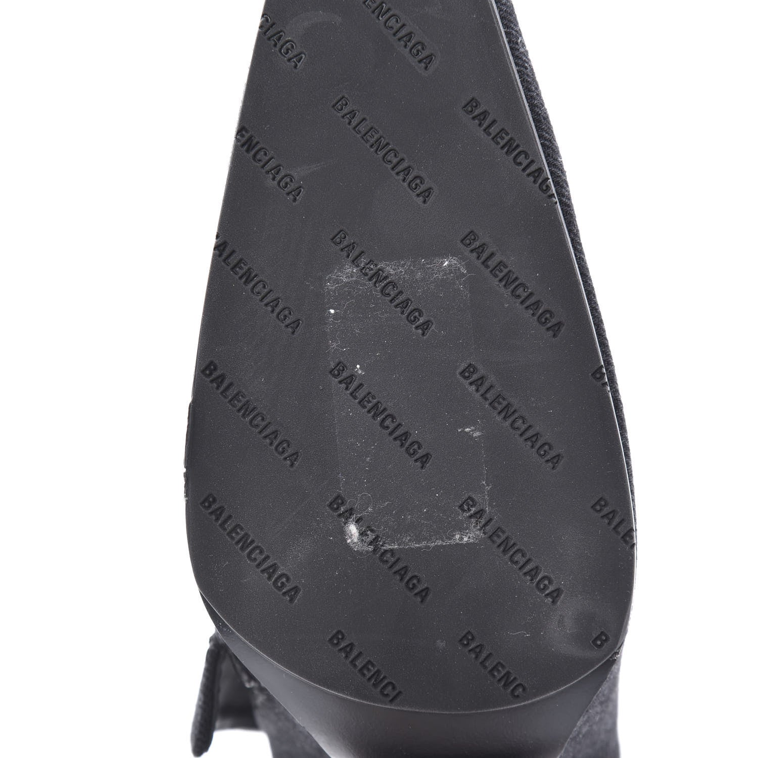 Balenciaga Denim Ankle Boots 38.5 Black 7 of 12