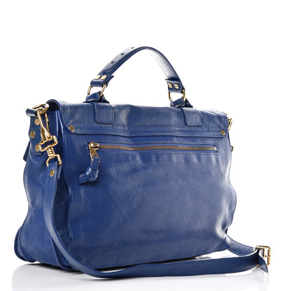 Proenza Schouler Lambskin Medium PS1 Satchel Royal Blue 3 of 22