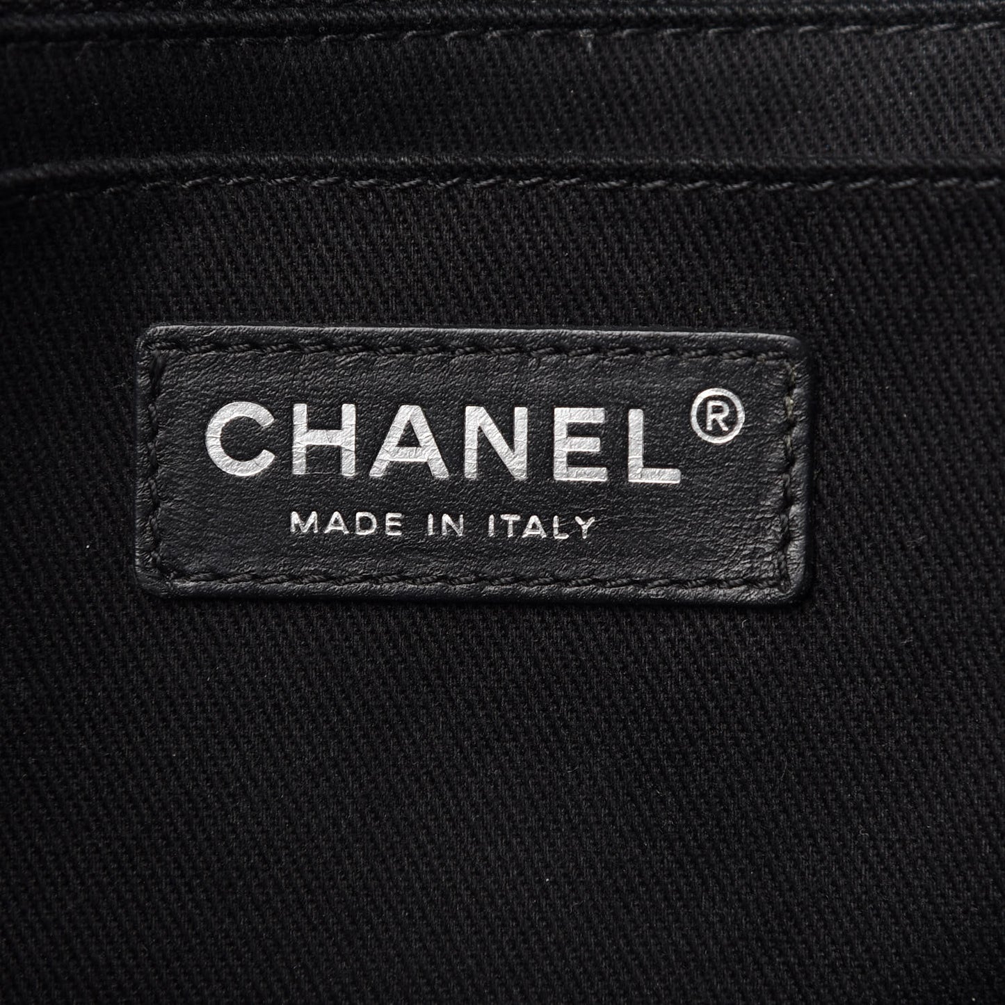 Vinyl Quilted In the Business Flap Bag Black