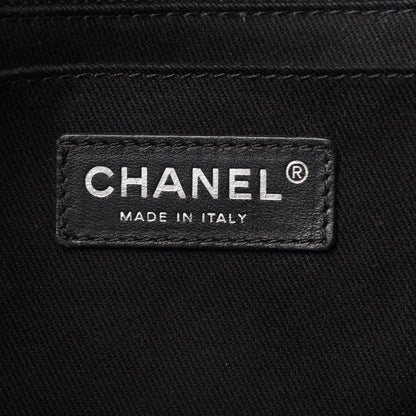 Chanel Vinyl Quilted In the Business Flap Bag Black 6 of 10