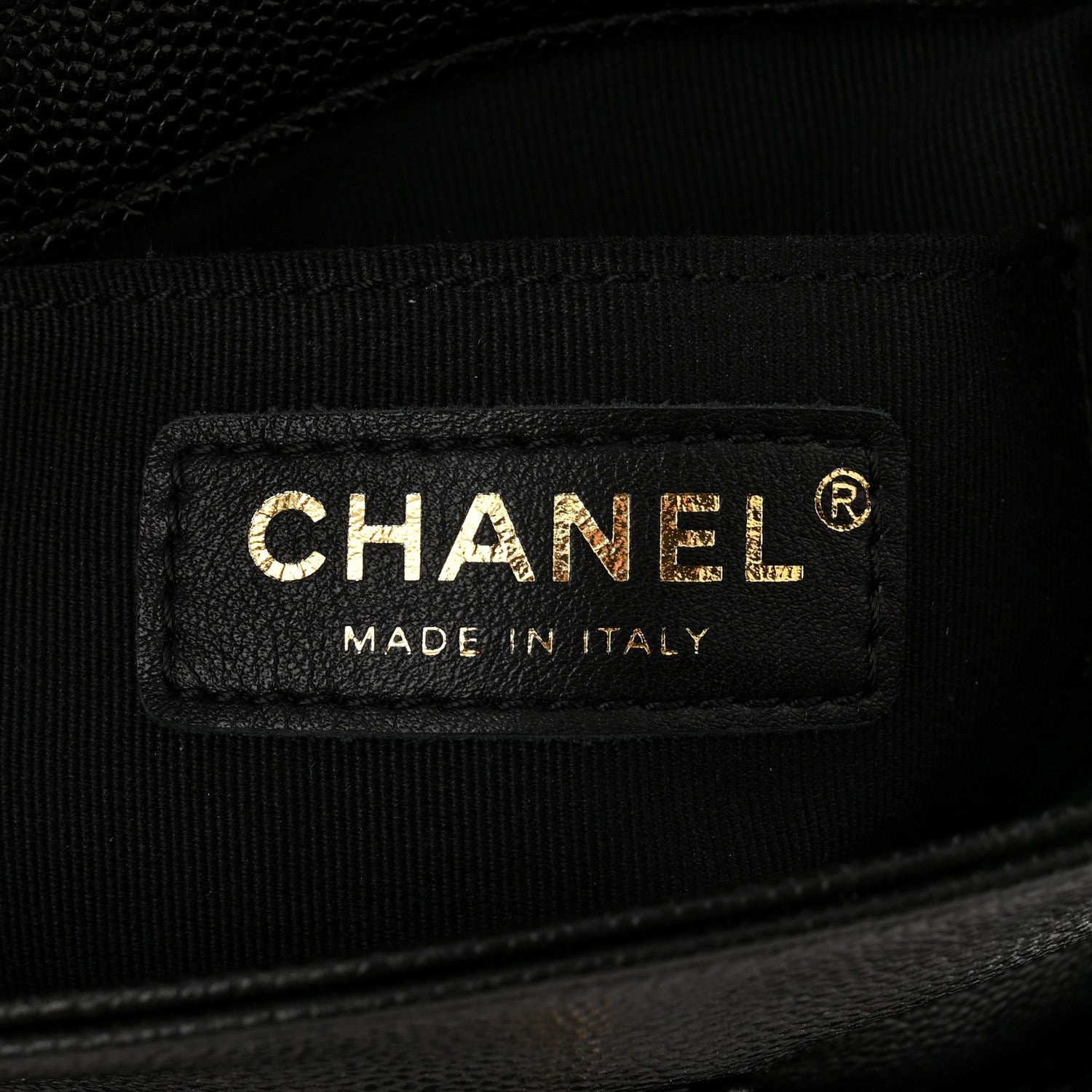 Chanel Shiny Caviar Quilted Small Duma Pockets Drawstring Backpack Black 6 of 10