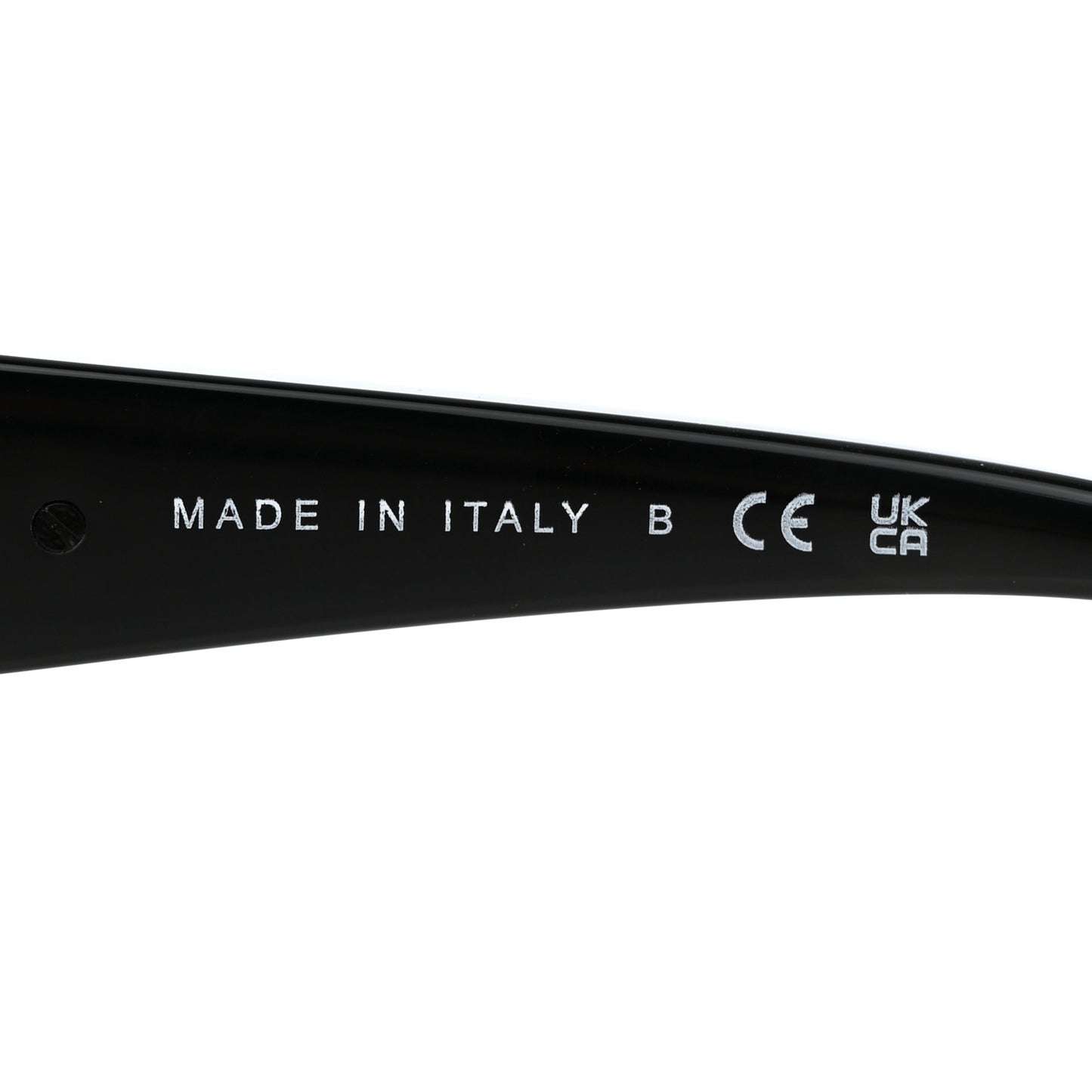 Acetate Enamel Heart Square Sunglasses 5518 Black