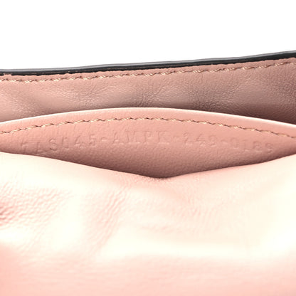 Fendi Nappa Matisse FF Embossed Nano Maxi Buckle Baguette Charm Rosa Quarzo 7 of 12
