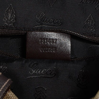 Gucci Crystal Monogram Duchessa Boston Bag Brown 7 of 7