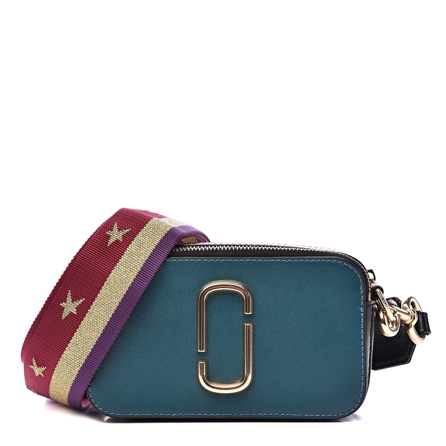 Marc Jacobs Saffino Small Snapshot Camera Bag Turquoise Multi 1 of 10