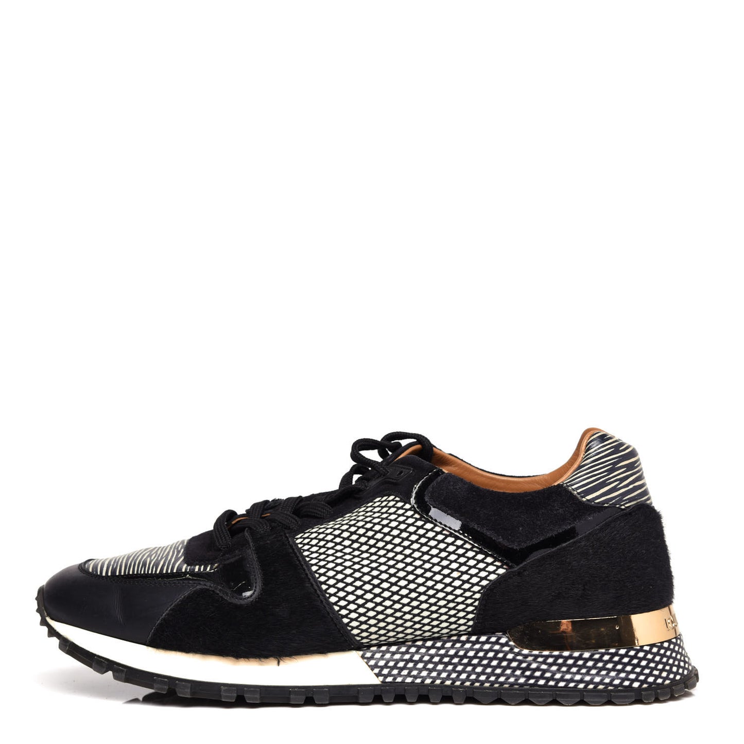 Suede Printed Run Away Sneakers 37.5