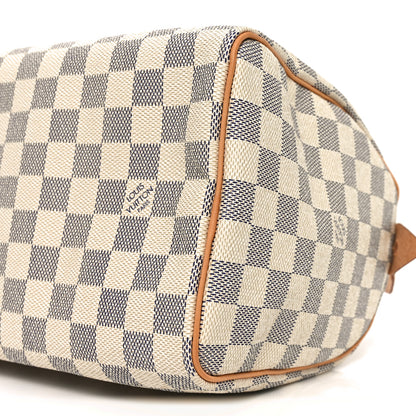 Louis Vuitton Damier Azur Speedy 25 10 of 10