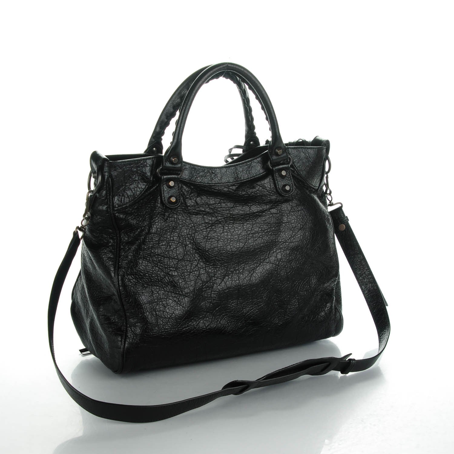 Balenciaga Agneau Classic Hardware Velo Black 3 of 7
