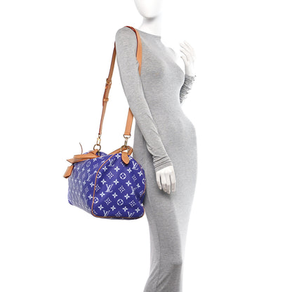 Louis Vuitton Calfskin Monogram Speedy P9 Bandouliere 40 Amethyst 2 of 14