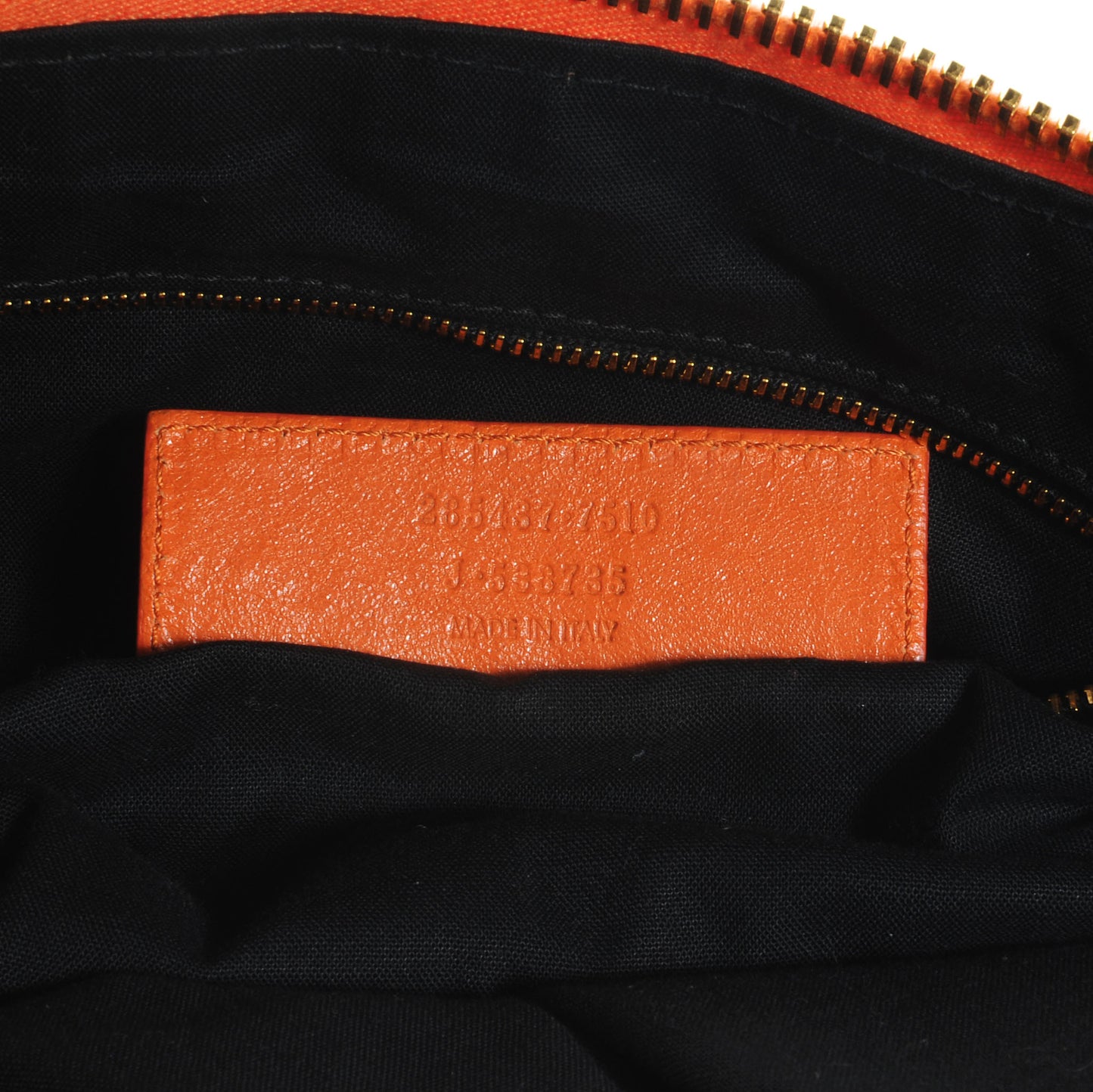 Agneau Giant 12 Gold Hardware Day Hobo Tangerine