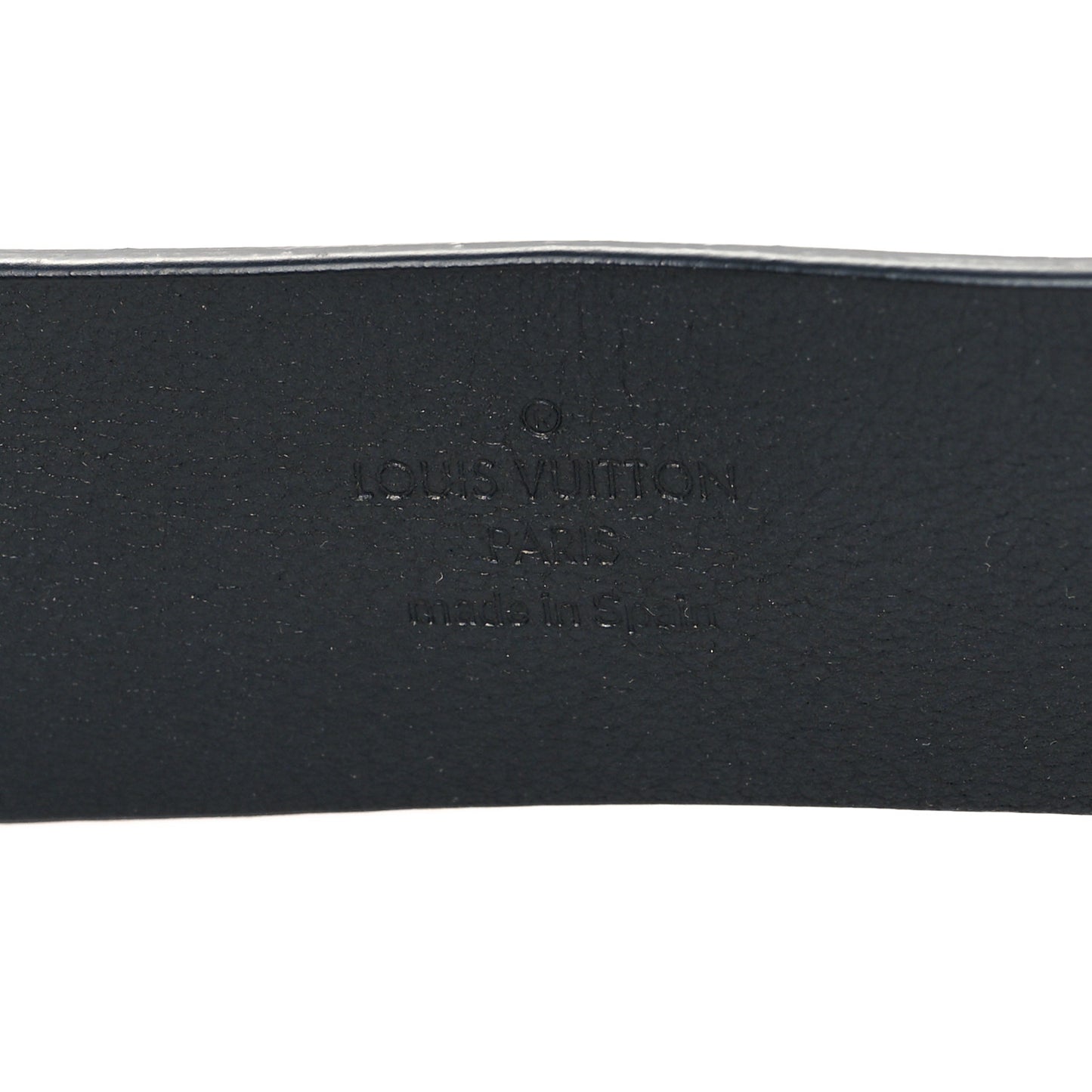Calfskin 40mm LV Initiales Belt 90 36 Coquelicot Black