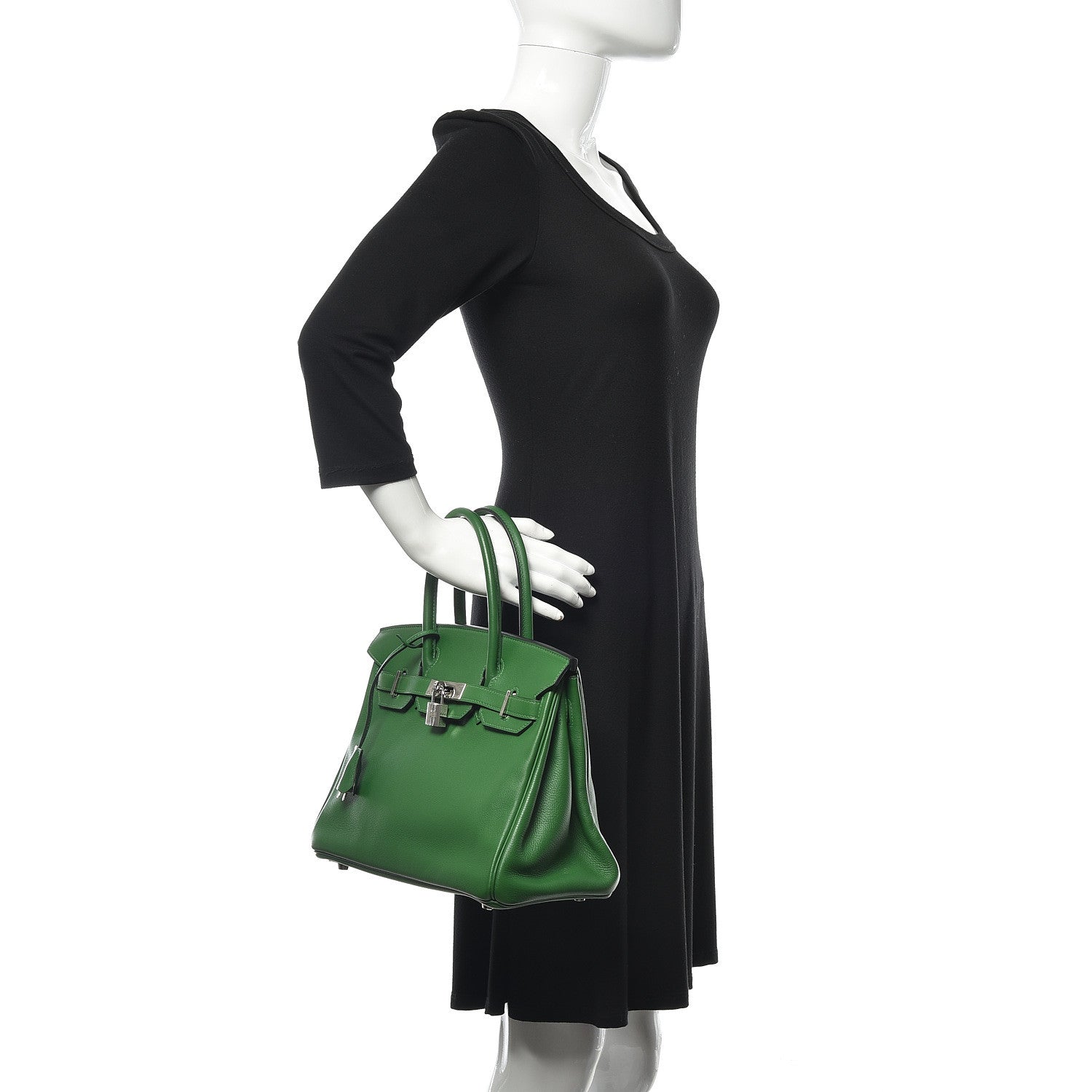 Hermes Swift Birkin 30 Vert Bengale 2 of 30
