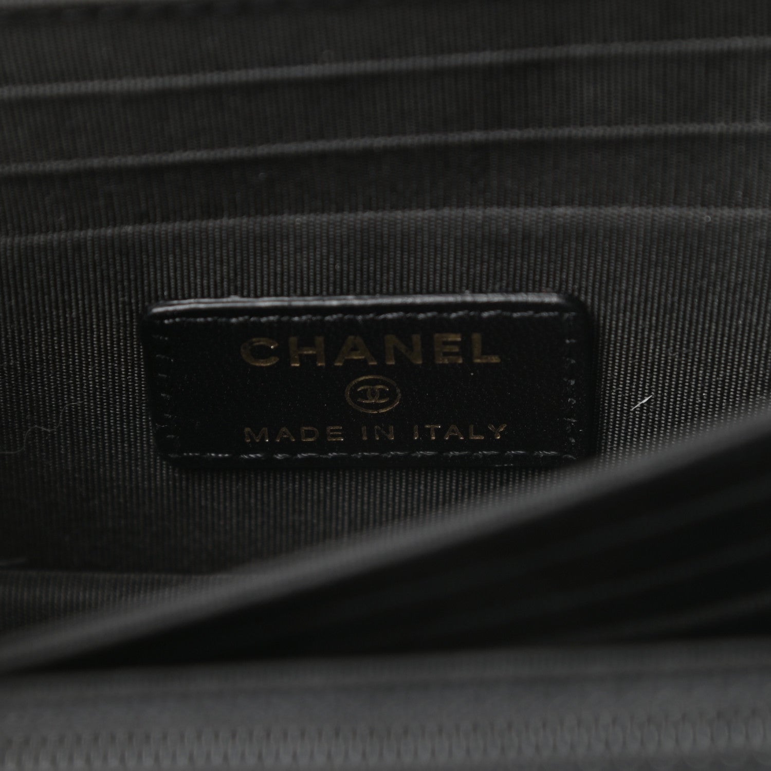 Chanel Lambskin Quilted Mini Trendy CC Wallet On Chain WOC Black 6 of 13