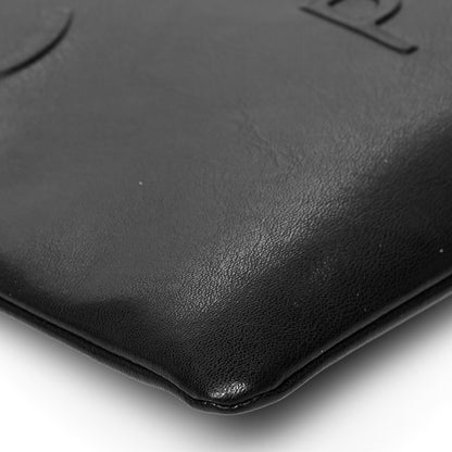 Celine Calfskin Large Made In Clutch Pouch Black 9 of 10