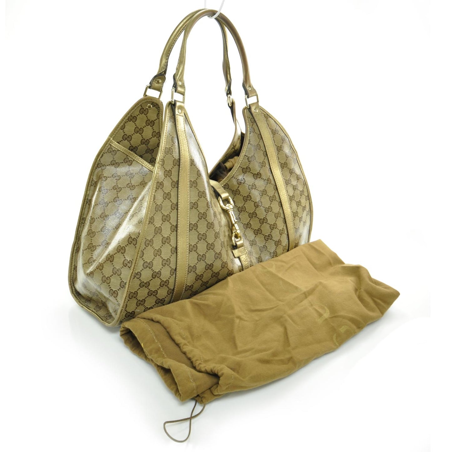 Crystal Monogram Large Joy Shoulder Bag