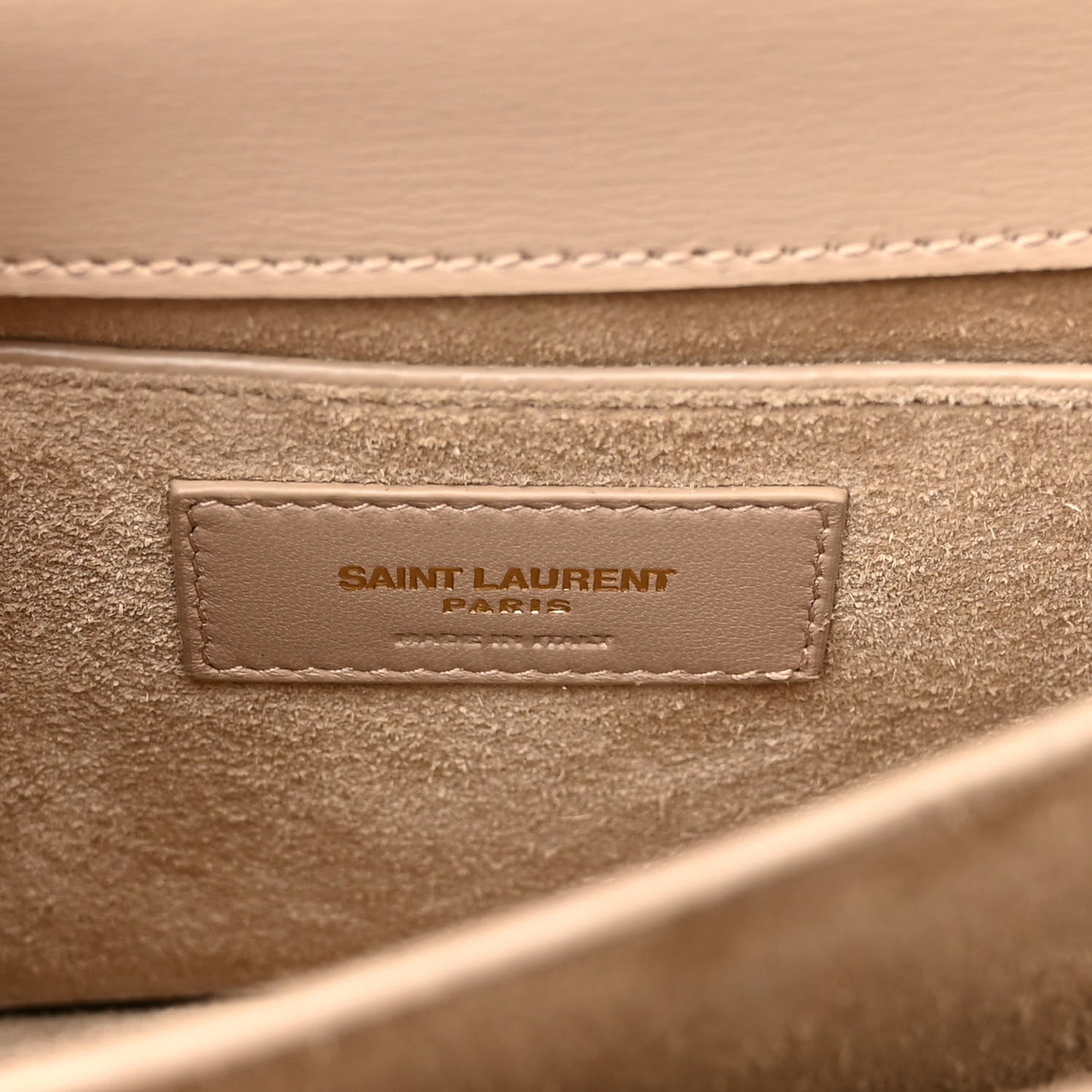 Calfskin Medium Monogram Sunset Dark Beige