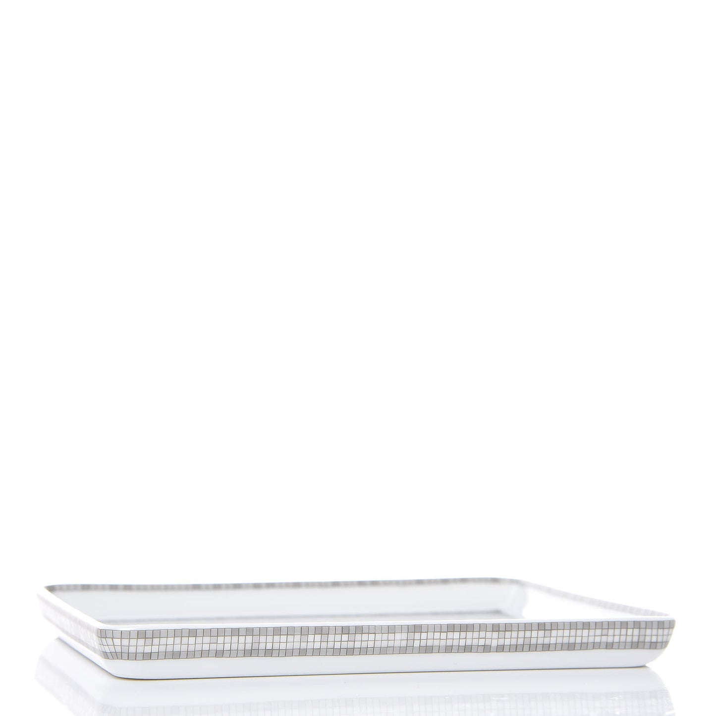 Porcelain Mosaique Au 24 Sushi Plate Platine