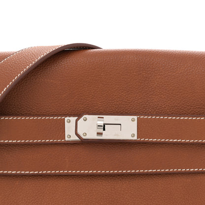 Hermes Barenia Faubourg Kelly Messenger PM Fauve 8 of 12