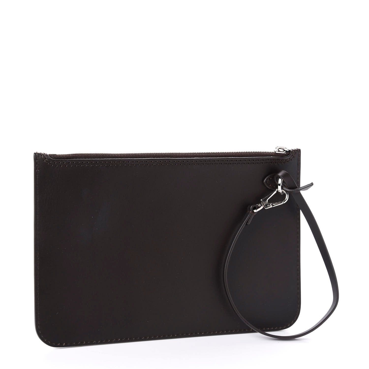 Louis Vuitton Calfskin Hina Pochette MM Brown 6 of 12