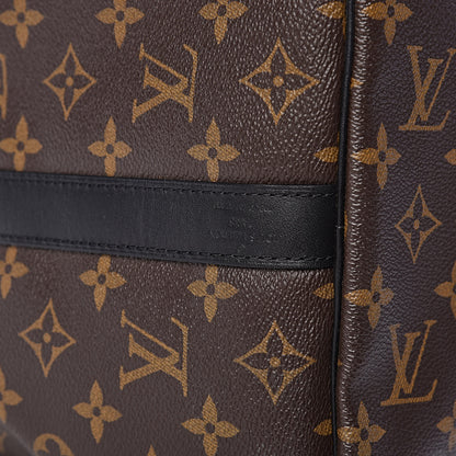 Louis Vuitton Monogram Macassar Keepall Bandouliere 45 6 of 11