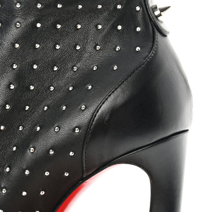 Christian Louboutin Calfskin Studded Dakita 100 Booties 39 Black 10 of 11