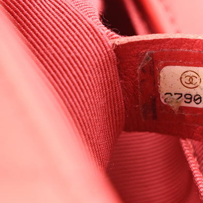 Chanel Calfskin Quilted Flap Waist Bag Red 12 of 19